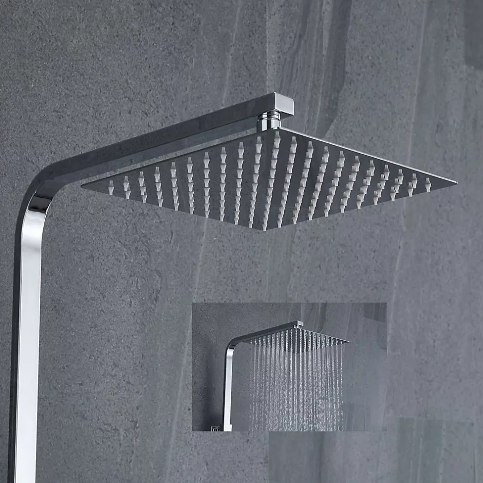 Poalgi Colonne bain douche mécanique avec barre extensible SKY BATH chromé série JOY* Colonne De Douche Mécanique