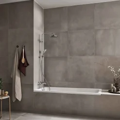 Hansgrohe Colonne bain douche thermostatique Vernis Blend 200 chromé* Colonne De Baignoire
