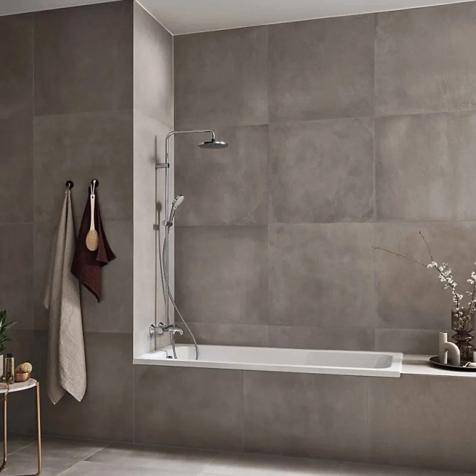 Hansgrohe Colonne bain douche thermostatique Vernis Blend 200 chromé* Colonne De Baignoire