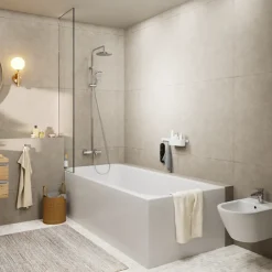 Hansgrohe Colonne bain douche thermostatique Vernis Blend 200 chromé* Colonne De Baignoire