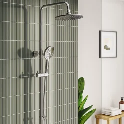 Vitra Colonne bain douche thermostatique Aquaheat Joy 220* Robinet De Douche