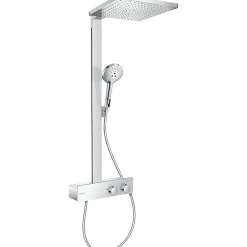 Hansgrohe Colonne de douche 300 1 jet avec mitigeur thermostatique ShowerTablet 350 chromé Raindance E