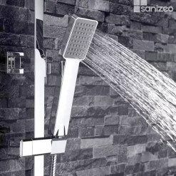 Imex Colonne de Douche Anti-Calcaire Chrome FIYI BDF016* Colonne De Douche Mécanique