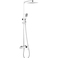 Imex Colonne de Douche Anti-Calcaire Chrome FIYI BDF016* Colonne De Douche Mécanique