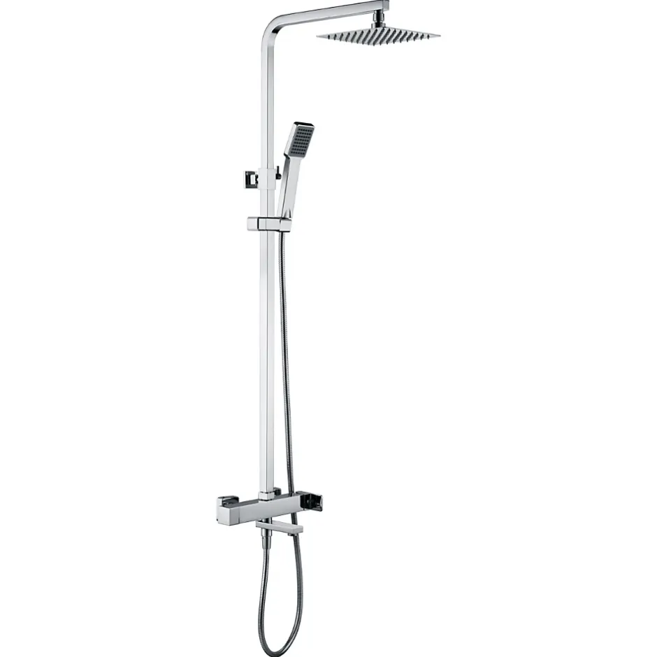 Imex Colonne de Douche et Baignoire Anti-Calcaire Chrome FIYI BDF016-B