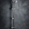 Laneri Colonne de douche pont avec pommeau douche cervical circulaire* Colonne De Douche Sans Robinetterie