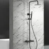 Imex Colonne de Douche Anti-Calcaire Noir Mat BDD038/NG