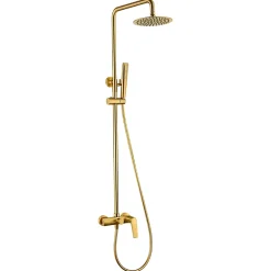Imex Colonne de Douche Anti-Calcaire Or Brossé DELOS BDD055/OC