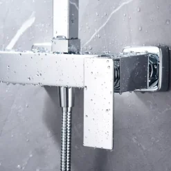 Imex Colonne de Douche Anti-Calcaire Chrome PISA BDP048