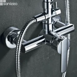 Imex Colonne de Douche Anti-Calcaire Chrome ROMA BDR001