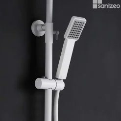 Imex Colonne de Douche Anti-Calcaire Blanc Mat ART BDAR025/BL