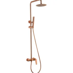 Imex Colonne de Douche Anti-Calcaire Or Rose Cuivré DELOS BDD055/ORC