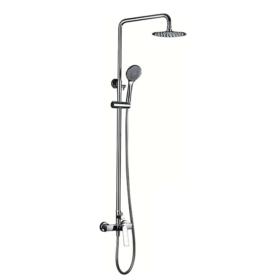 Imex Colonne de Douche Anti-Calcaire Chrome LUXOR BDX023