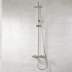 Imex Colonne de Douche Anti-Calcaire Niquel Brossé MONZA BDM039/NQ* Colonne De Douche Mécanique