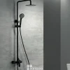Imex Colonne de Douche Anti-Calcaire Noir Mat URAL BDG040/NG
