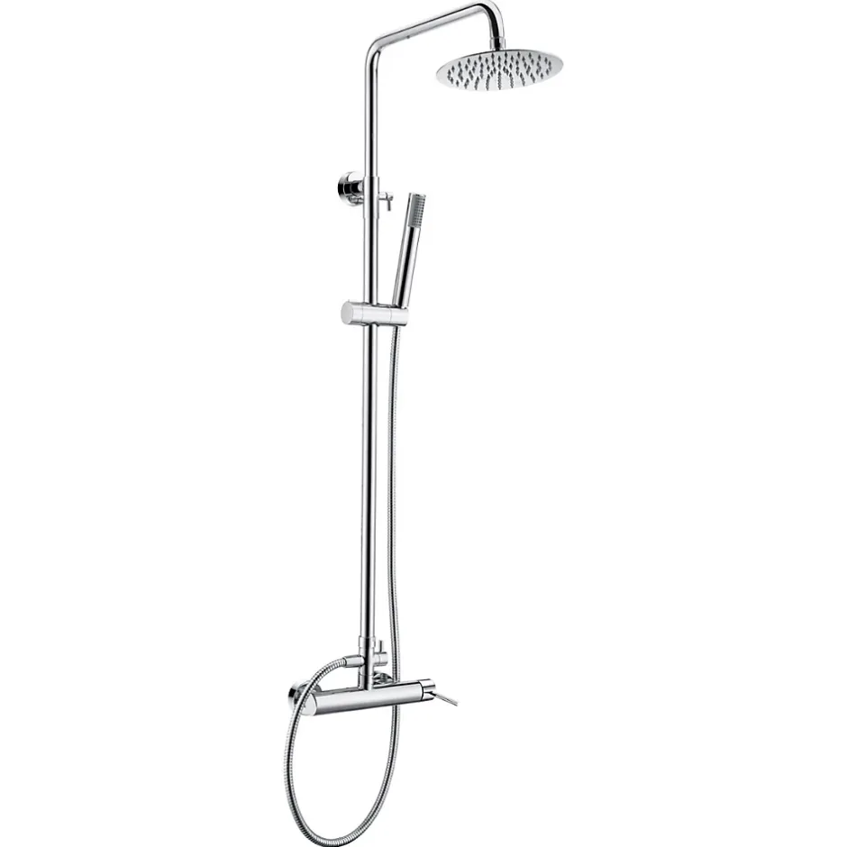 Imex Colonne de Douche Anti-Calcaire Chrome MILOS STICK BDYS045