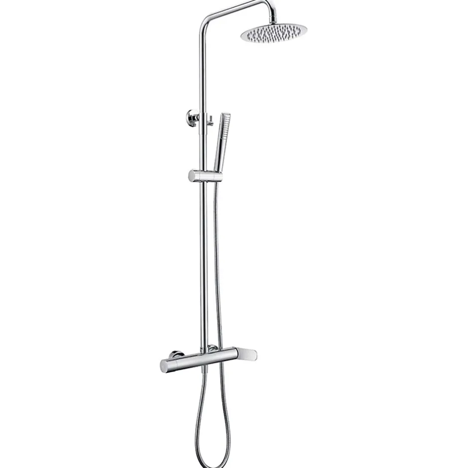 Imex Colonne de Douche Anti-Calcaire Chrome DINAMARCA BDR031* Colonne De Douche Mécanique