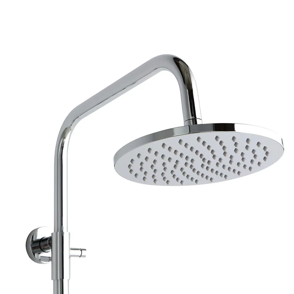 Kiamami Valentina Colonne De Douche Avec Douchette Et Pommeau Fixe Ronde