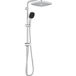 Grohe Colonne de douche avec inverseur manuel - Economie d'eau - Vitalio Comfort 250 - Chromé - 26698001* Colonne De Douche Thermostatique