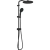 Grohe Colonne de douche avec inverseur manuel - Economie d'eau - Vitalio Start System 250 - Noir Mat - 266802431* Colonne De Douche Thermostatique