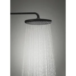 Grohe Colonne de douche avec inverseur manuel - Economie d'eau - Vitalio Start System 250 - Noir Mat - 266802431* Colonne De Douche Thermostatique