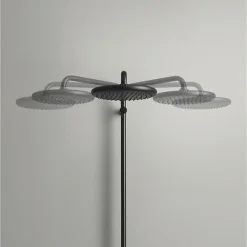 Grohe Colonne de douche avec inverseur manuel - Economie d'eau - Vitalio Start System 250 - Noir Mat - 266802431* Colonne De Douche Thermostatique