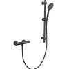 Lomazoo Colonne de douche avec mitigeur thermostatique Lando noir