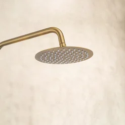 Lomazoo Colonne de douche avec mitigeur thermostatique Orléan doré