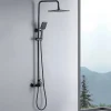 Auralum Max Colonne de Douche avec Robinetterie , Ensemble de Douche avec pommeau + douchette + flexible* Colonne De Douche Mécanique