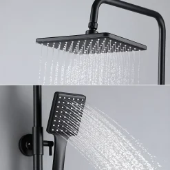 Auralum Max Colonne de Douche avec Robinetterie , Ensemble de Douche avec pommeau + douchette + flexible* Colonne De Douche Mécanique