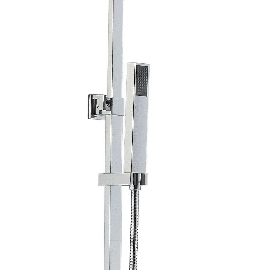 Essebagno Colonne de douche chromée avec mitigeur mécanique Kiara* Colonne De Douche Mécanique