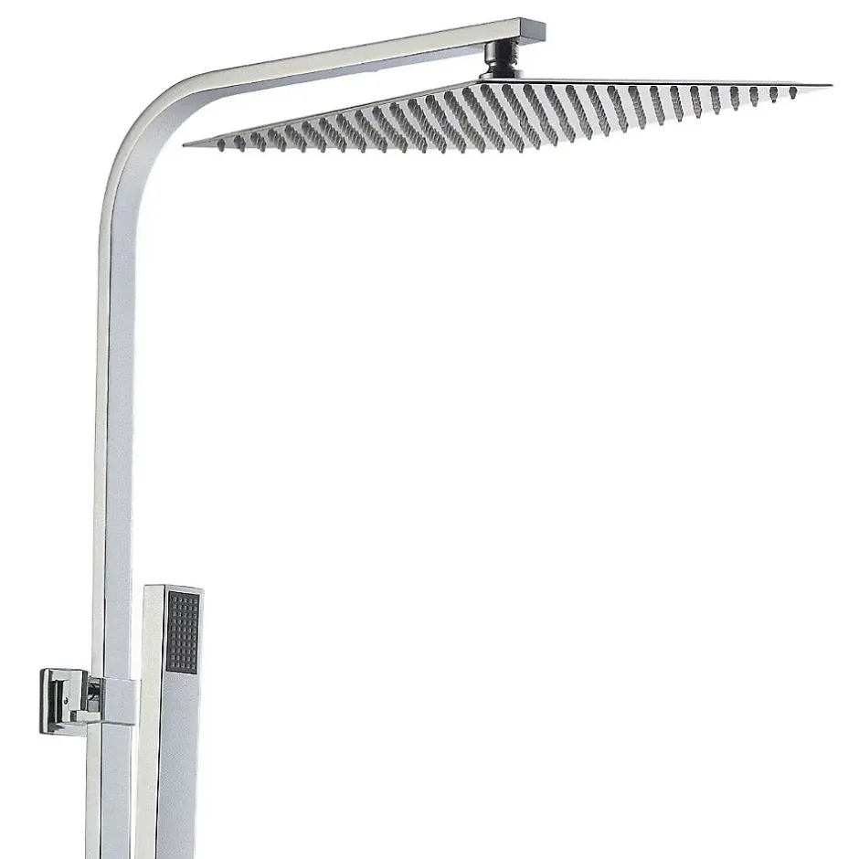 Essebagno Colonne de douche chromée avec mitigeur mécanique Kiara* Colonne De Douche Mécanique