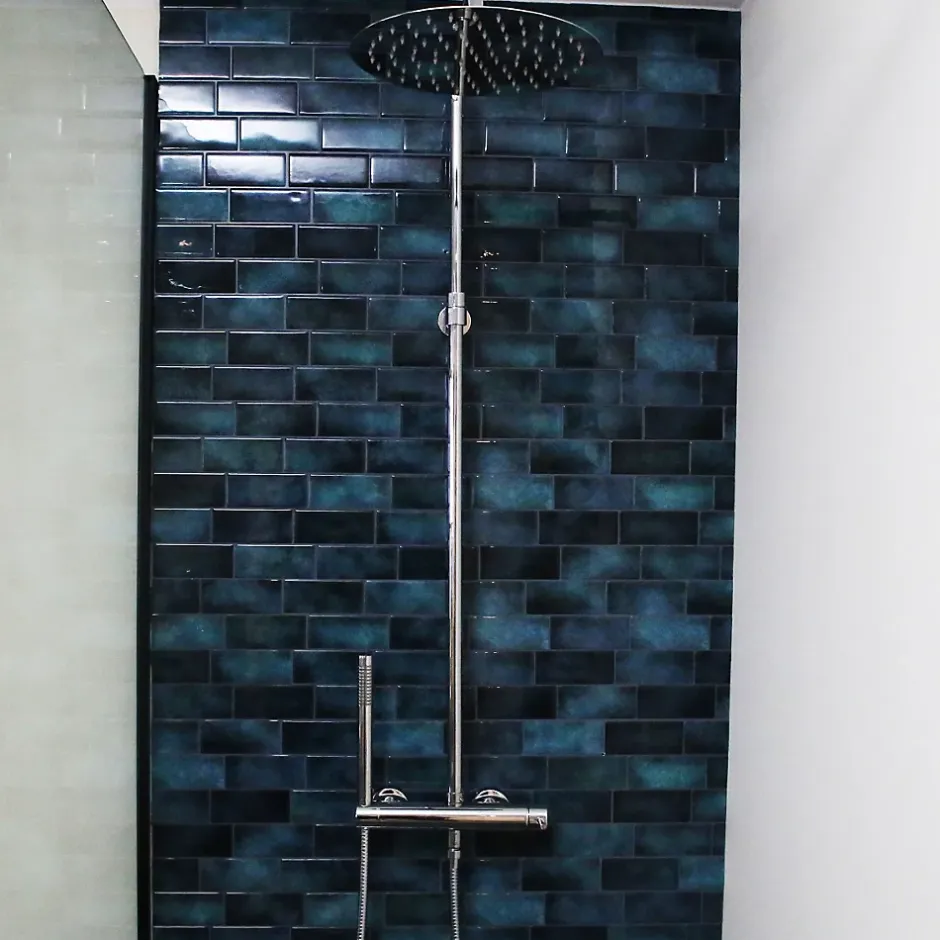 Essebagno Colonne de douche chromée avec mitigeur mécanique Luisa