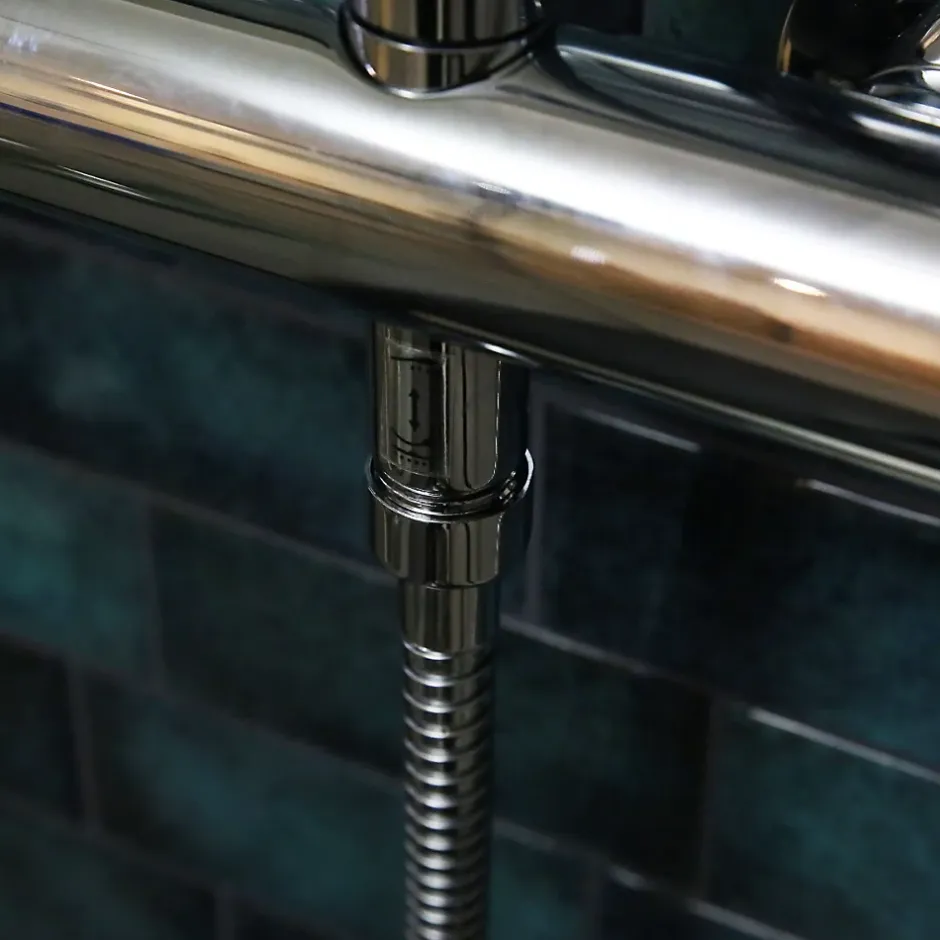 Essebagno Colonne de douche chromée avec mitigeur mécanique Luisa