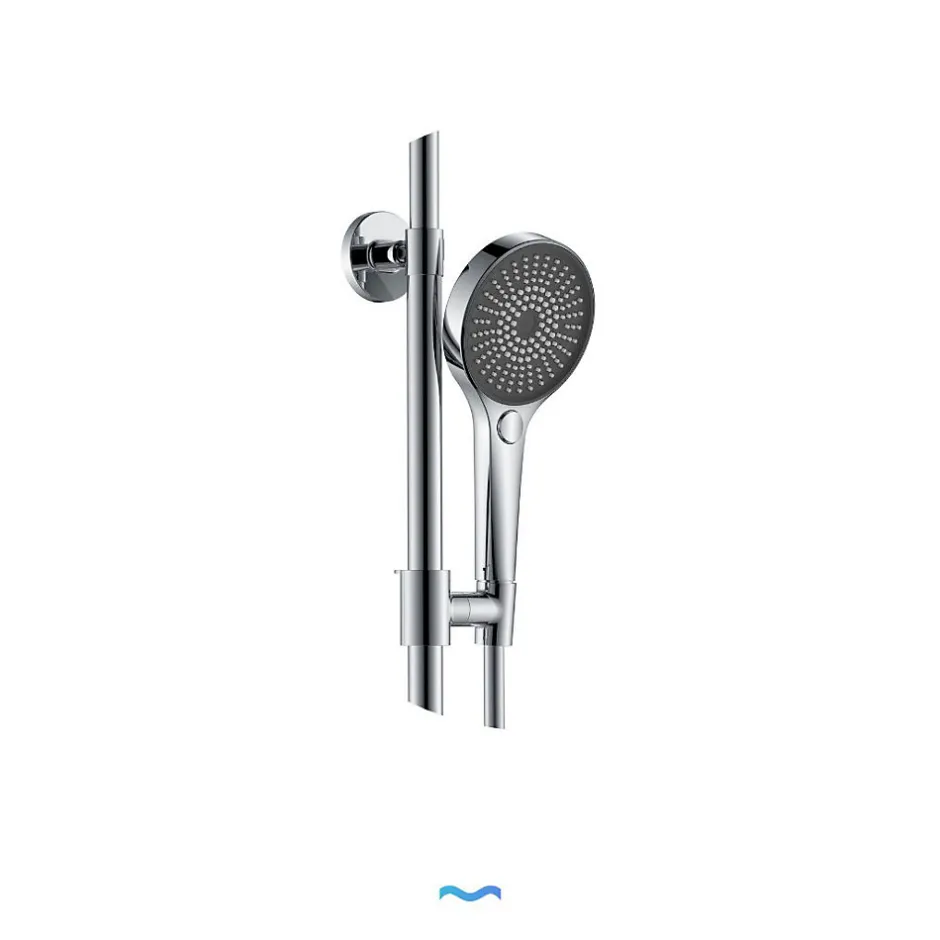 Dileci Colonne de douche couleur chrome -