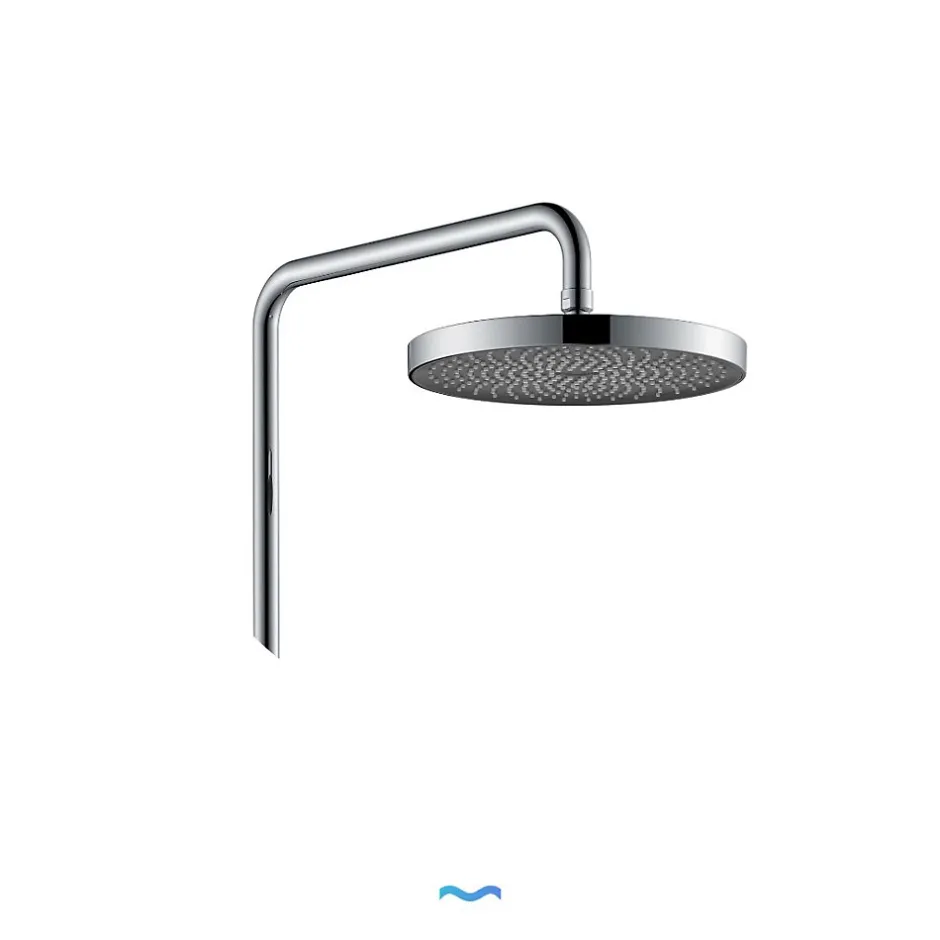 Dileci Colonne de douche couleur chrome -