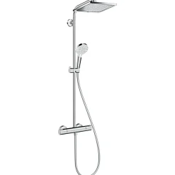 Hansgrohe Colonne de douche Crometta E 240 EcoSmart avec mitigeur thermostatique 27281000* Colonne De Douche Thermostatique