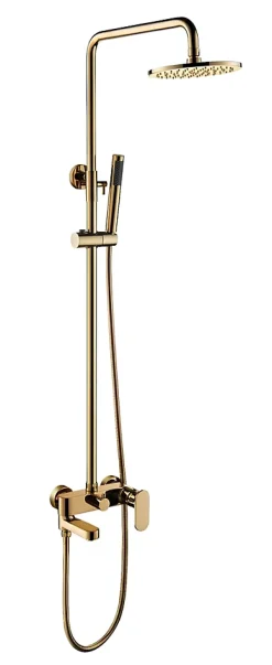Hudor Colonne de douche dorée SC008 collection Scamandre