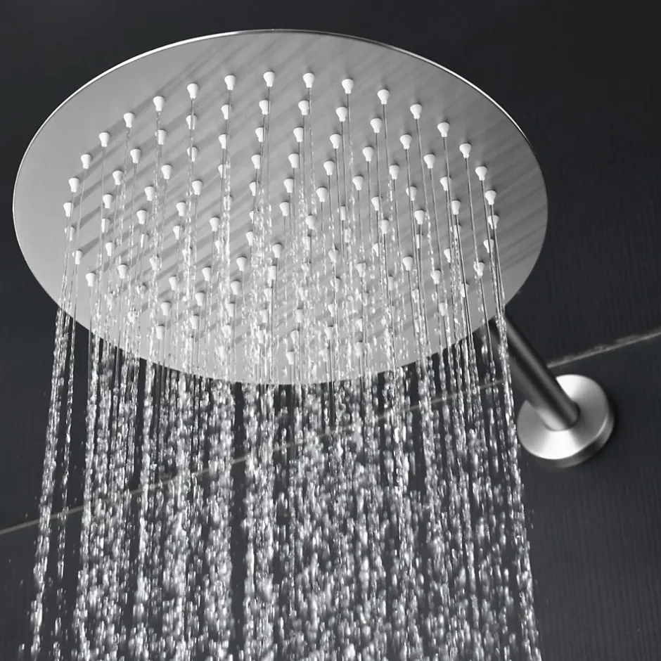 Imex Colonne de Douche Encastrée Anti-Calcaire Niquel Brossé MONZA GPM039/NQ* Colonne De Douche Encastrable
