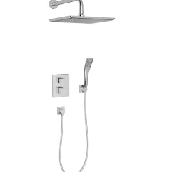 Jacob Delafon Colonne de douche encastrée thermostatique Modulo carré