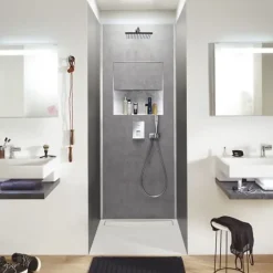 Jacob Delafon Colonne de douche encastrée thermostatique Modulo carré