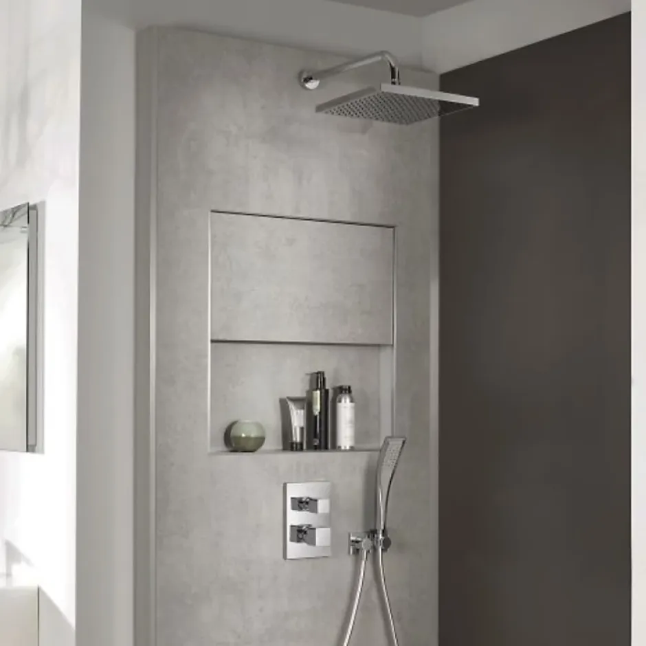 Jacob Delafon Colonne de douche encastrée thermostatique Modulo carré