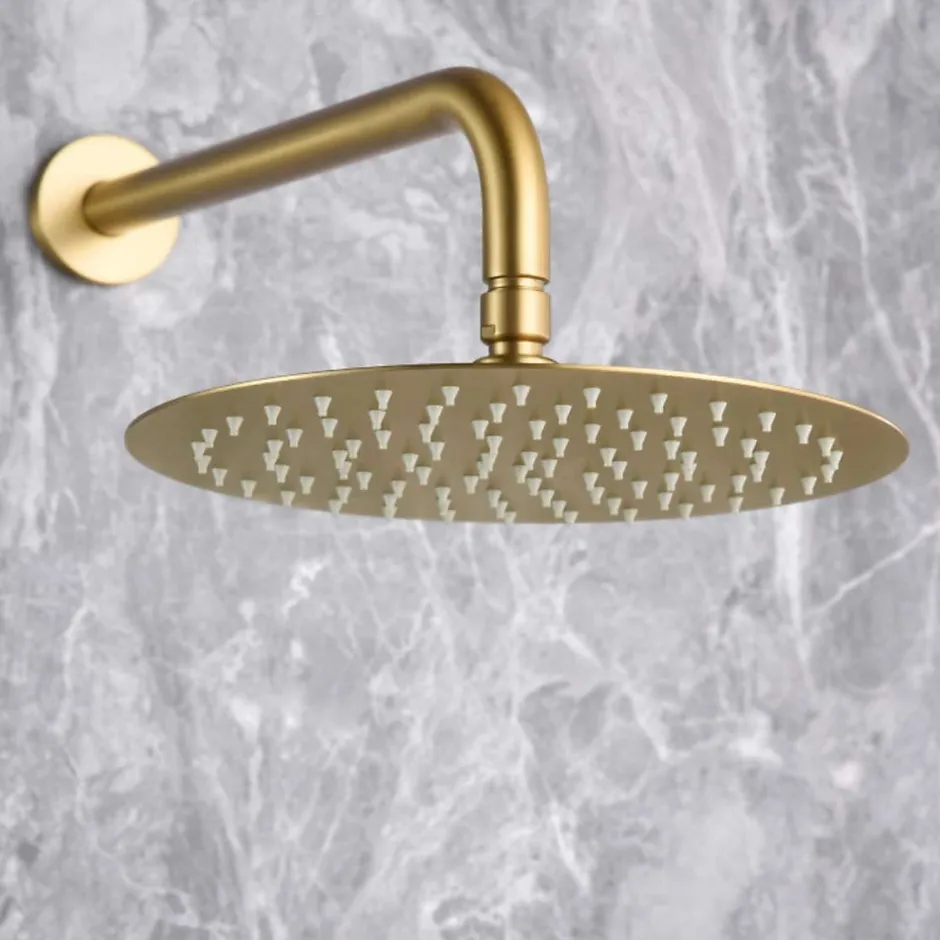 Imex Colonne de Douche Encastrée Anti-Calcaire Or Brossé OLIMPO GPC033/OC