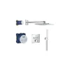 Grohe Colonne de douche encastrée thermostatique Grotherm SmartControl Douchette Euphoria Cube chromé