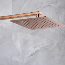 Imex Colonne de Douche Encastrée Anti-Calcaire Or Rose Cuivré PISA GPP048/ORC