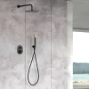 Imex Colonne de Douche Encastrée Anti-Calcaire Noir Mat OLIMPO GPC033/NG