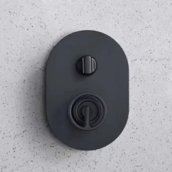 Imex Colonne de Douche Encastrée Anti-Calcaire Noir Mat OLIMPO GPC033/NG
