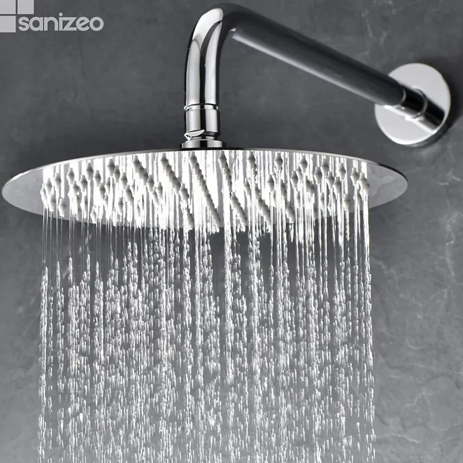 Imex Colonne de Douche Encastrée Anti-Calcaire Chrome DELOS GPD055* Colonne De Douche Encastrable