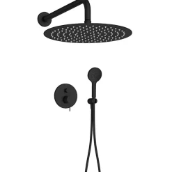 Jacob Delafon Colonne de douche encastrée mécanique Metro noir mat* Colonne De Douche Encastrable