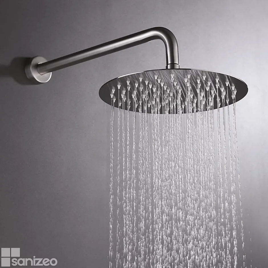 Imex Colonne de Douche Encastrée Thermostatique Acier Inoxydable Intérieur / Extérieur MOSCU GTK034* Colonne De Douche Encastrable
